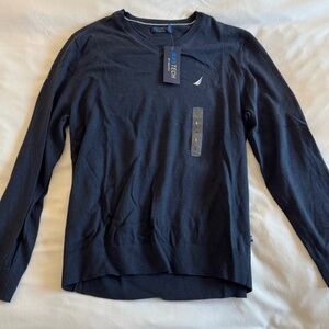 Náutica Navy v-neck sweater